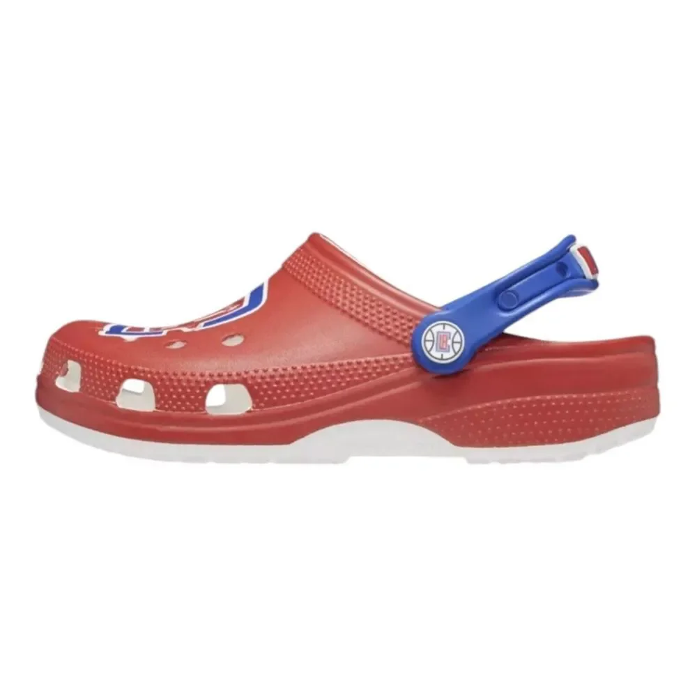Crocs Classic Clog Los‎ Angeles Clippers NBA Red Slip On Size Men's 8 Women's 10
